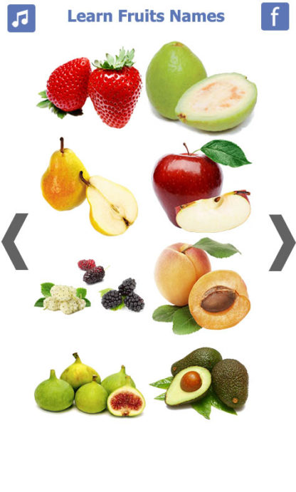 Learn Fruits Name (2)