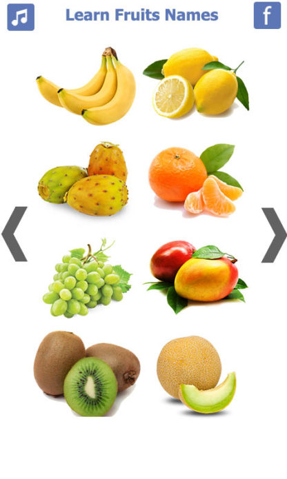 Learn Fruits Name (3)
