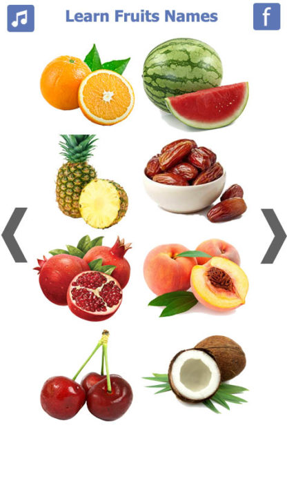 Learn Fruits Name (4)