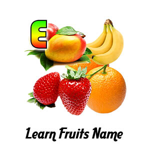 Learn Fruits Name Thumbs
