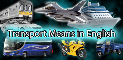 Transport Means in English (1)