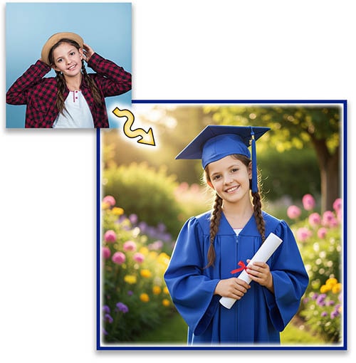 تطبيق أحلى طفولة - دبلجة صور أطفال بالذكاء الاصطناعي